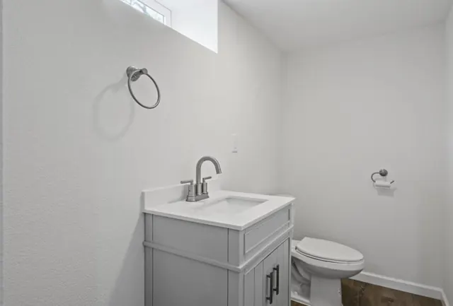 Basement half bath, Twin Cities